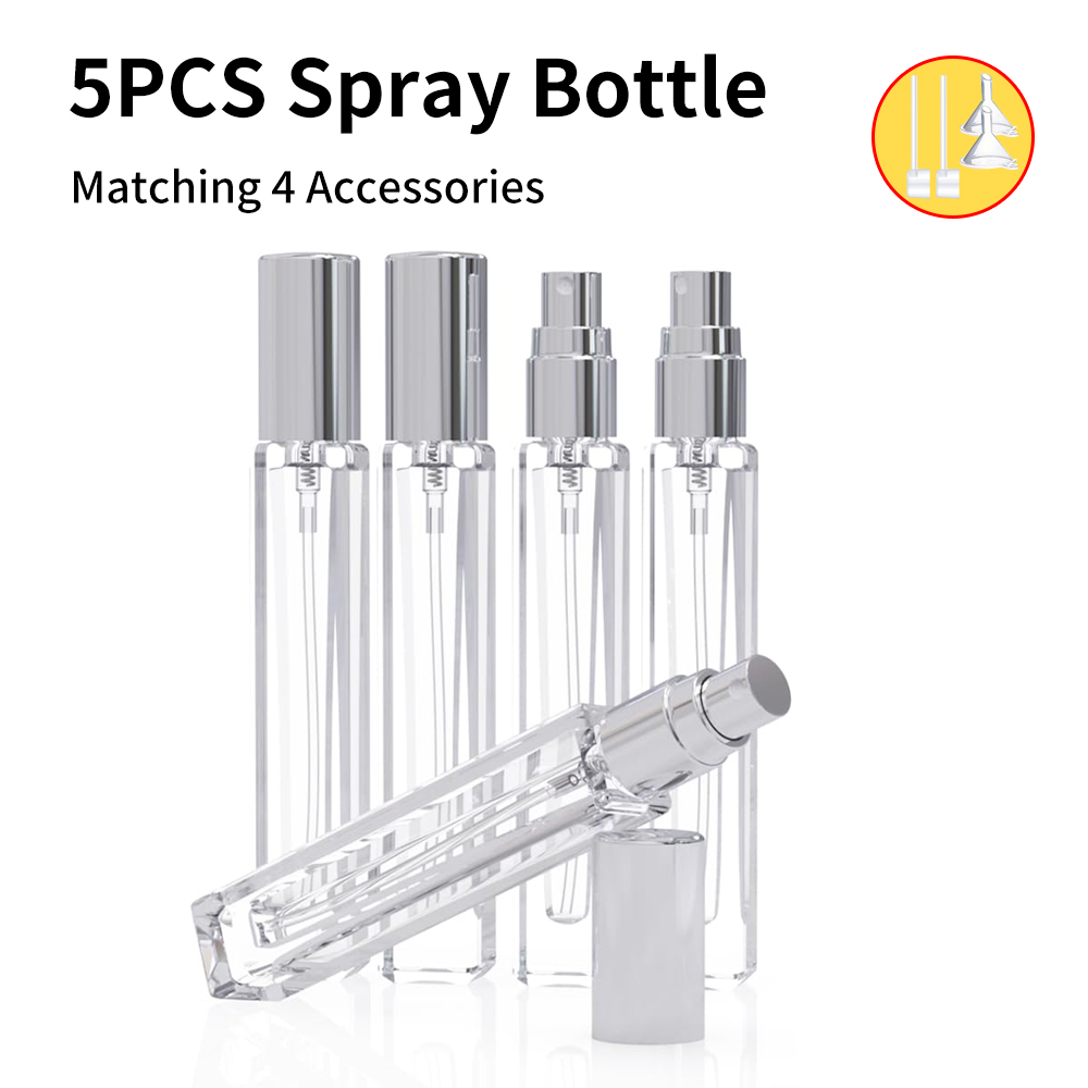 Water Bottle Blank - Set di 5 Atomizzatori Vuoti per