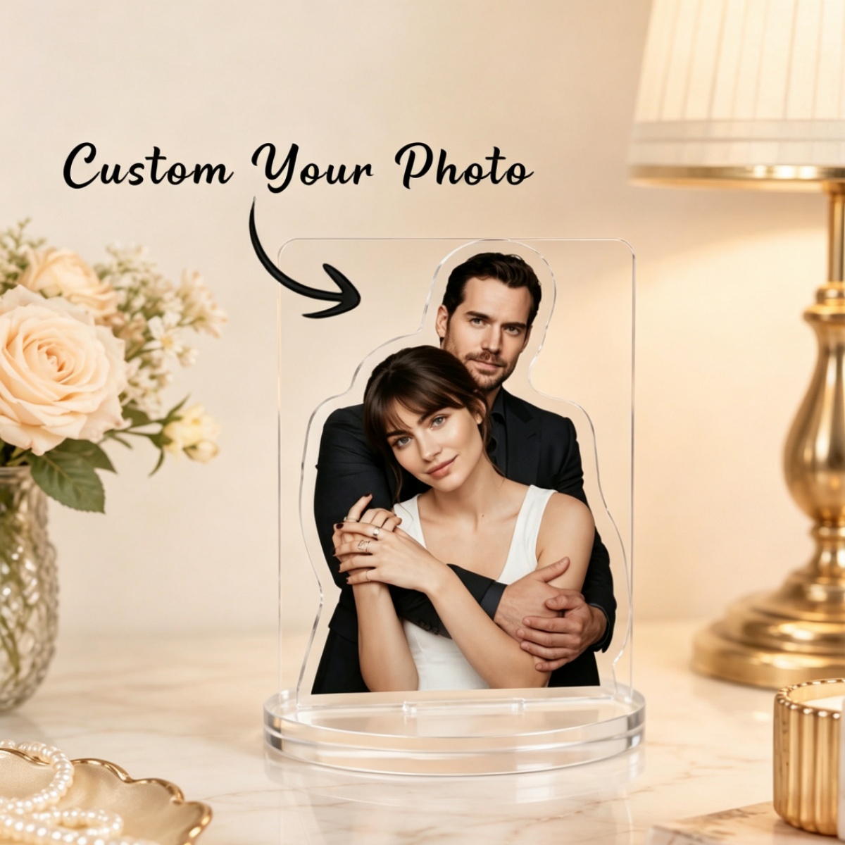 Photo Acrylic Block - Decorazione Personalizzata in Acrilico con Ritratto