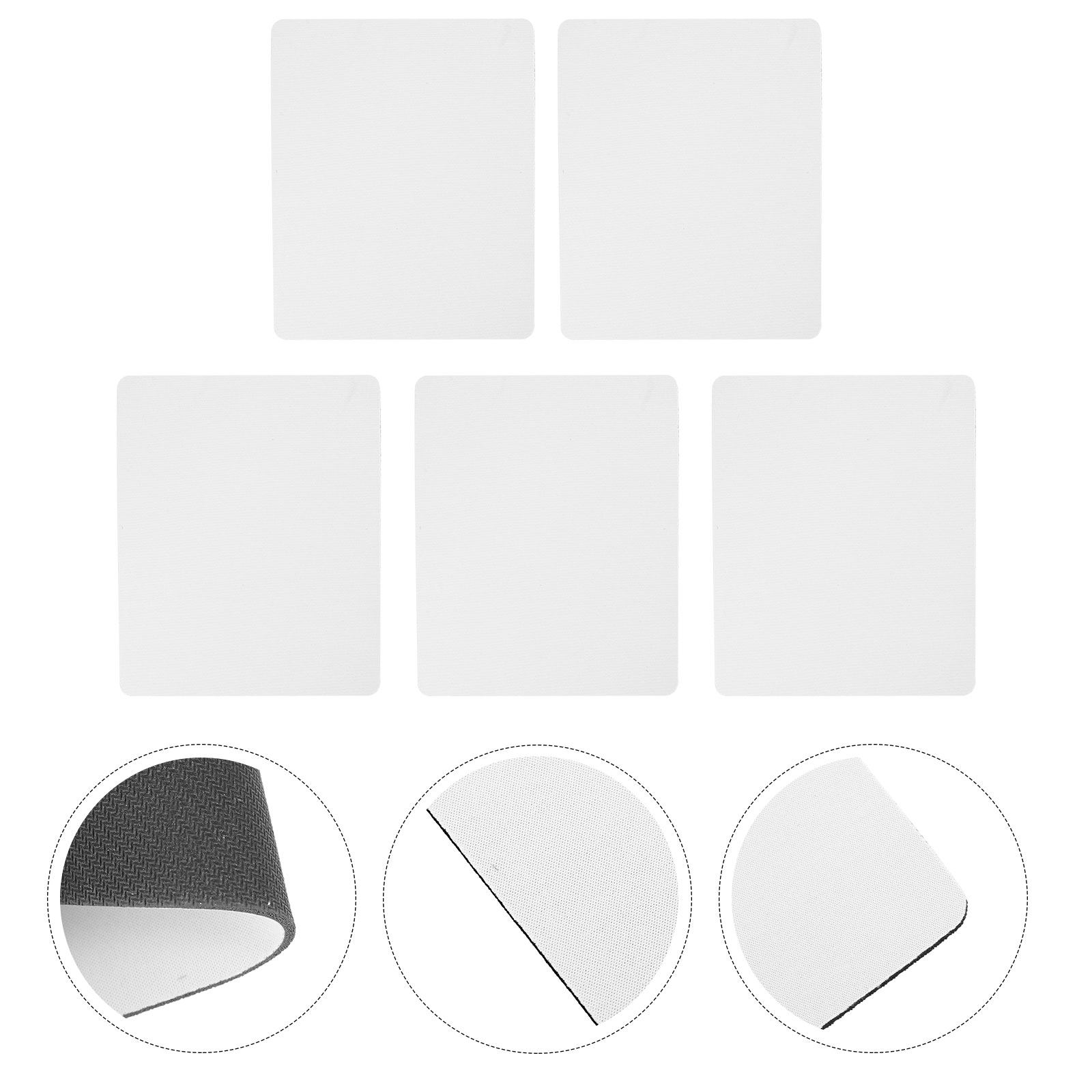 Mouse Pad Blank Sublimation - 5 Tappetini per Mouse Sublimabili, Base