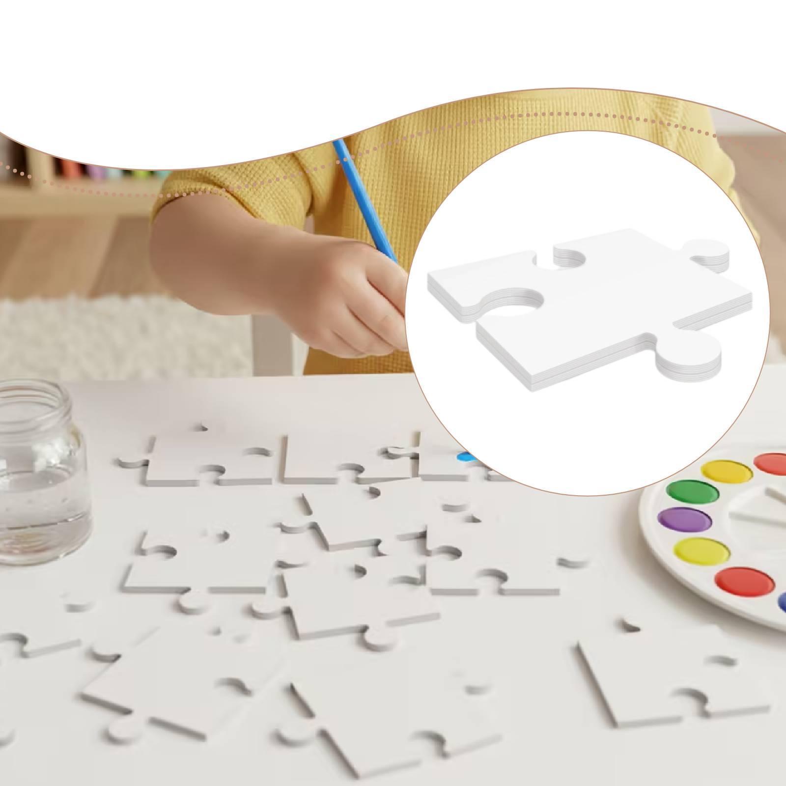 24x Puzzle Bianchi in Cartone  - Puzzle Blank White recensione e prezzo