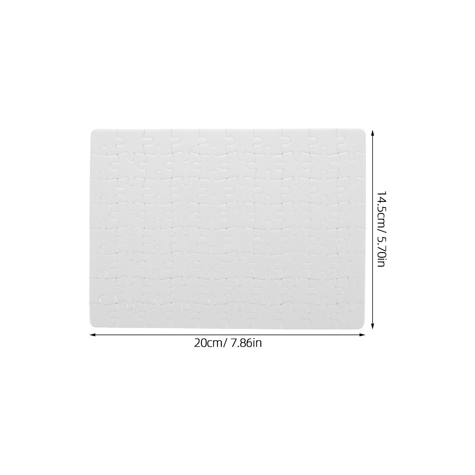 4 Fogli di Puzzle Bianchi per  - Puzzle Blank White recensione e prezzo