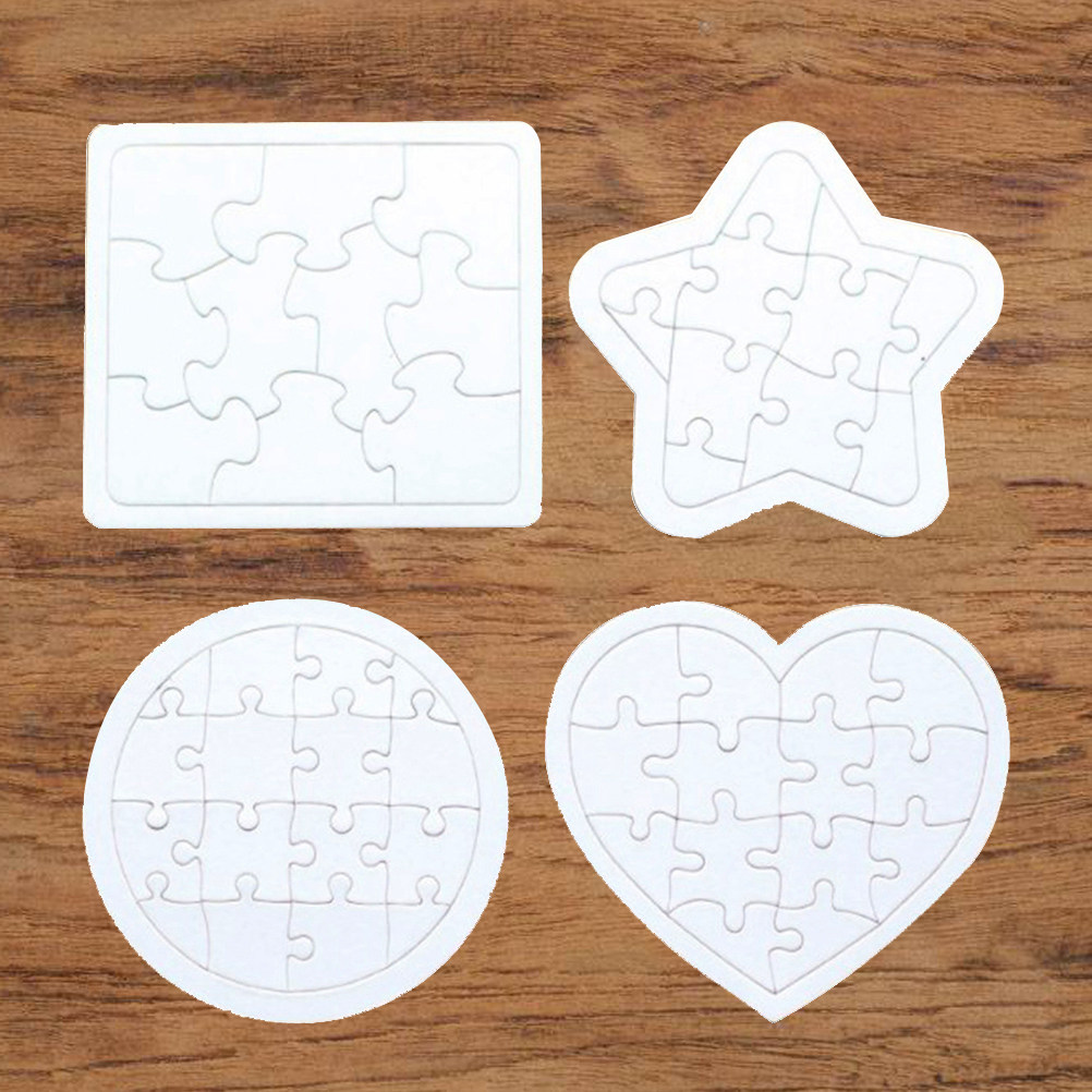 4 Pezzi di Puzzle Bianchi per  - Puzzle Blank White recensione e prezzo