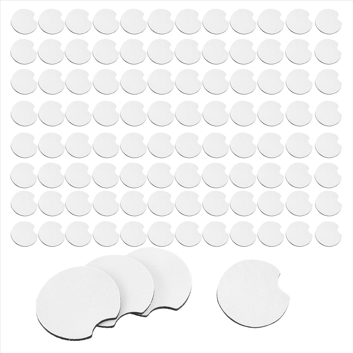 AA83 100 pezzi di sottobicchie - Coaster Sublimation Blank recensione e prezzo