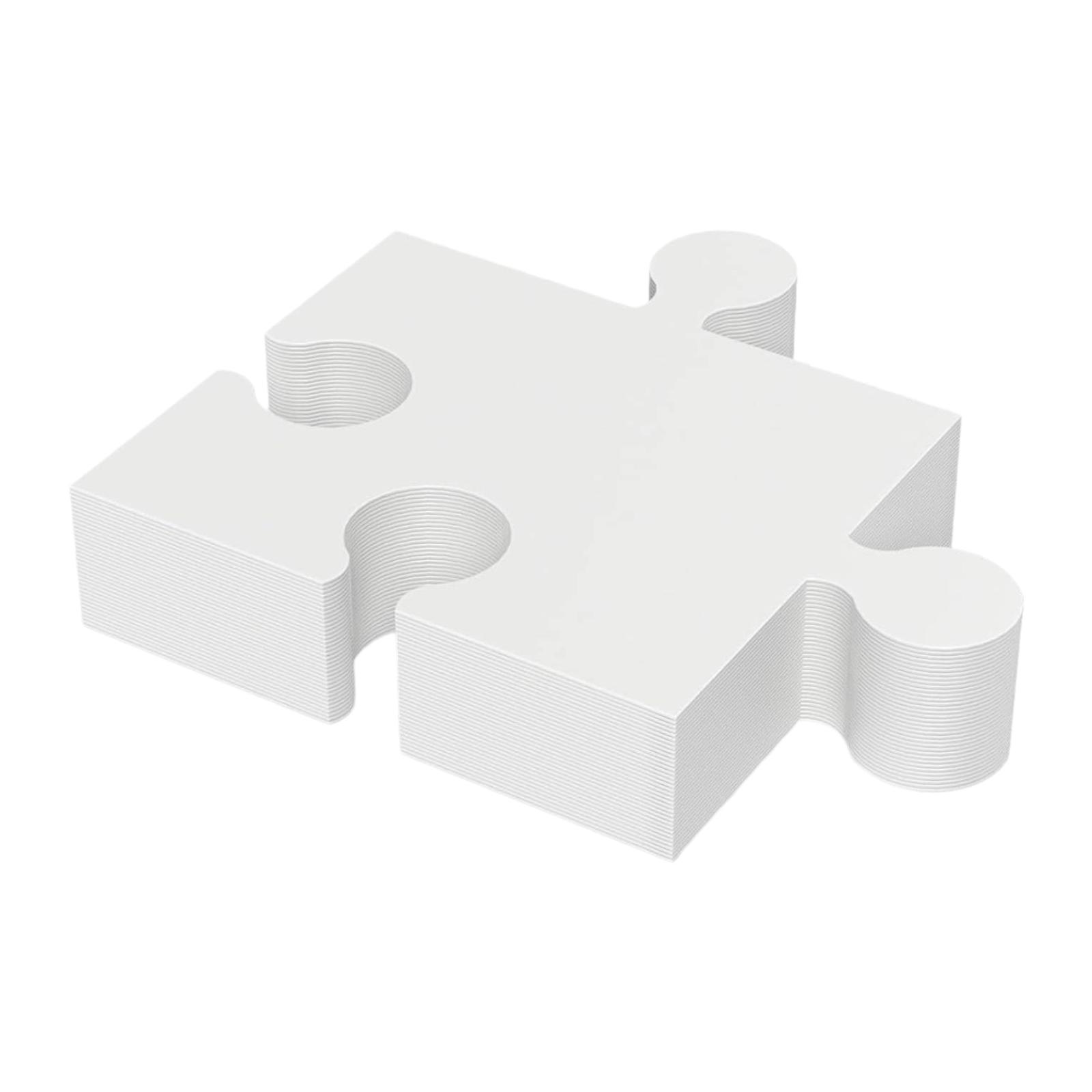 30 Pezzi di Puzzle Bianchi da  - Puzzle Blank White recensione e prezzo